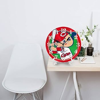 広島カープ　壁掛け時計2019ver.(限定品) Amazon.co.jp: 広島東洋カープ 置き時計 掛け時計 壁掛け時計